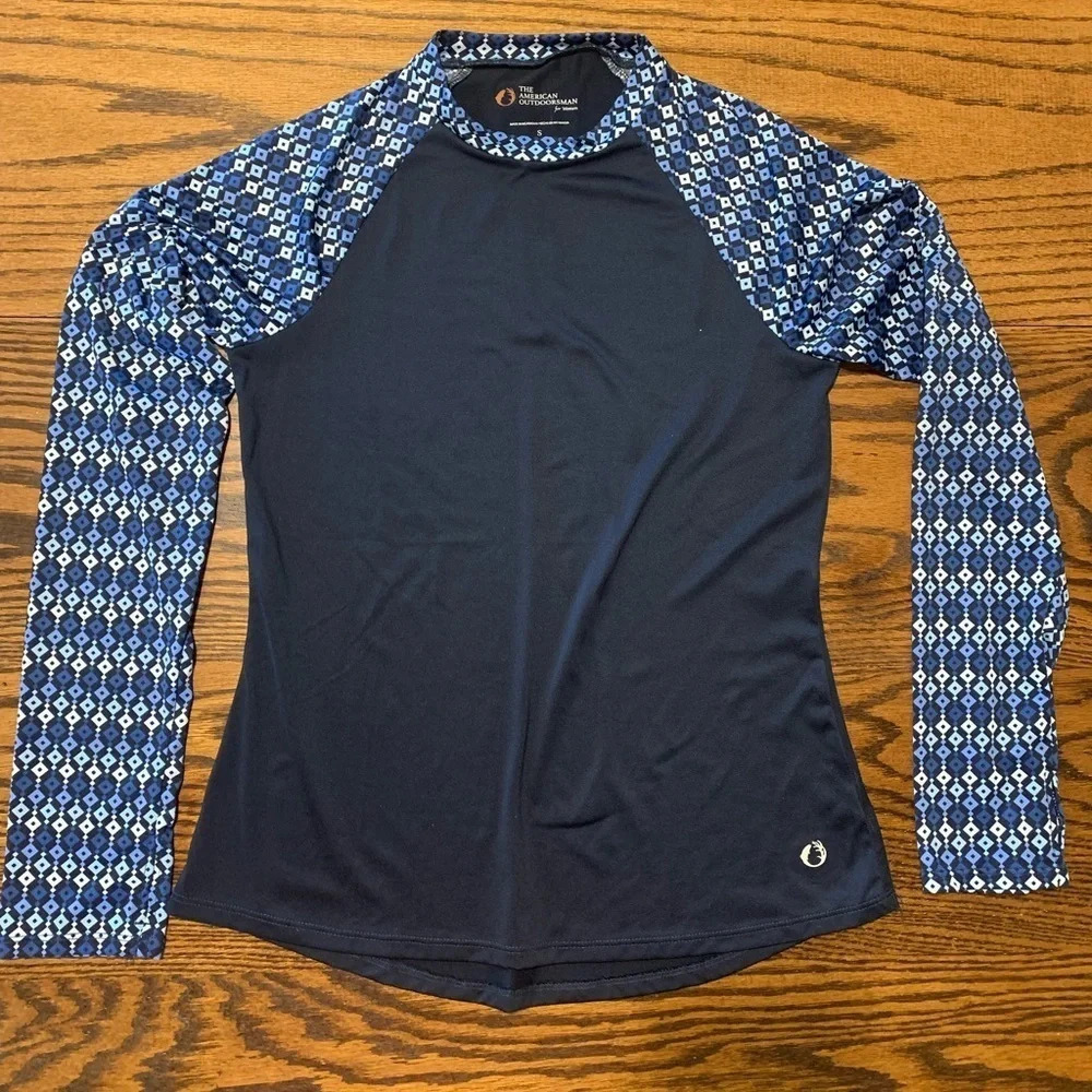 American Outdoorsman Long Sleeve UPF 40 Sun Shirt, Women's S